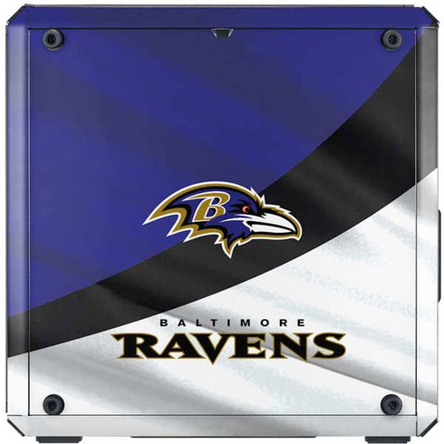 NFL Baltimore Ravens Cooler Master MasterBox Q300L Mini Tower Skin