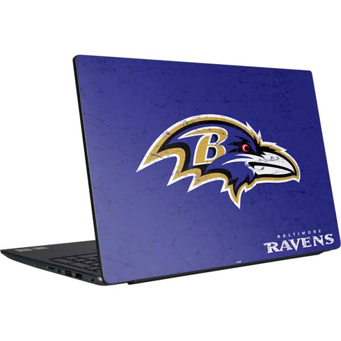 NFL Baltimore Ravens Distressed Dell Vostro Skin