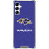 NFL Baltimore Ravens Distressed Galaxy A14 5G Clear Case