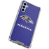 NFL Baltimore Ravens Distressed Galaxy A14 5G Clear Case