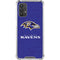 NFL Baltimore Ravens Distressed Galaxy A32 5G Clear Case