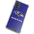 NFL Baltimore Ravens Distressed Galaxy A32 5G Clear Case