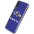 NFL Baltimore Ravens Distressed Galaxy A50 Clear Case