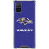 NFL Baltimore Ravens Distressed Galaxy A51 5G Clear Case