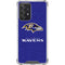NFL Baltimore Ravens Distressed Galaxy A52 5G Clear Case