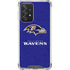 NFL Baltimore Ravens Distressed Galaxy A52 5G Clear Case