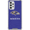 NFL Baltimore Ravens Distressed Galaxy A53 5G Clear Case