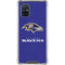 NFL Baltimore Ravens Distressed Galaxy A71 5G Clear Case