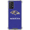 NFL Baltimore Ravens Distressed Galaxy A72 5G Clear Case