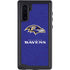 NFL Baltimore Ravens Distressed Galaxy Note 10 Waterproof Case