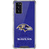 NFL Baltimore Ravens Distressed Galaxy Note20 5G Clear Case
