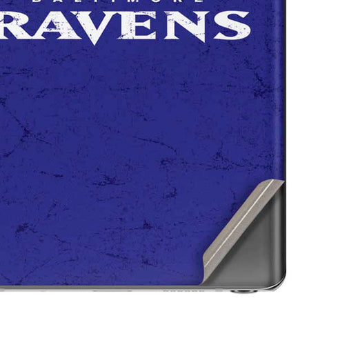 NFL Baltimore Ravens Distressed Galaxy Note20 5G Skin
