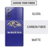 NFL Baltimore Ravens Distressed Galaxy Note20 5G Skin