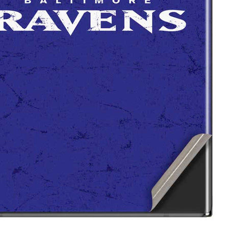 NFL Baltimore Ravens Distressed Galaxy Note20 Ultra 5G Skin