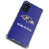 NFL Baltimore Ravens Distressed Galaxy S20 FE Clear Case