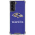 NFL Baltimore Ravens Distressed Galaxy S21 5G Clear Case