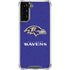 NFL Baltimore Ravens Distressed Galaxy S21 Plus 5G Clear Case