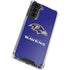NFL Baltimore Ravens Distressed Galaxy S21 Plus 5G Clear Case