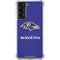 NFL Baltimore Ravens Distressed Galaxy S22 Clear Case