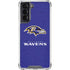 NFL Baltimore Ravens Distressed Galaxy S22 Clear Case