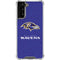 NFL Baltimore Ravens Distressed Galaxy S22 Plus Clear Case