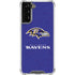 NFL Baltimore Ravens Distressed Galaxy S22 Plus Clear Case