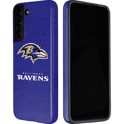 NFL Baltimore Ravens Distressed Galaxy S22 Plus Pro Case