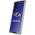 NFL Baltimore Ravens Distressed Galaxy S22 Ultra Clear Case