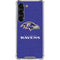 NFL Baltimore Ravens Distressed Galaxy S23 Clear Case