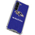 NFL Baltimore Ravens Distressed Galaxy S23 Clear Case