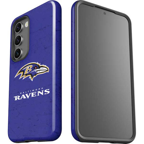 NFL Baltimore Ravens Distressed Galaxy S23 Plus Pro Case