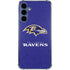 NFL Baltimore Ravens Distressed Galaxy S24 Clear Case