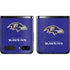 NFL Baltimore Ravens Distressed Galaxy Z Flip Skin