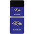NFL Baltimore Ravens Distressed Galaxy Z Flip4 5G Skin