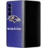 NFL Baltimore Ravens Distressed Galaxy Z Fold4 5G Skin