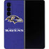 NFL Baltimore Ravens Distressed Galaxy Z Fold4 5G Skin