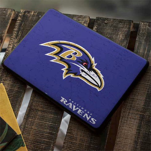 NFL Baltimore Ravens Distressed Google Pixelbook Go Skin
