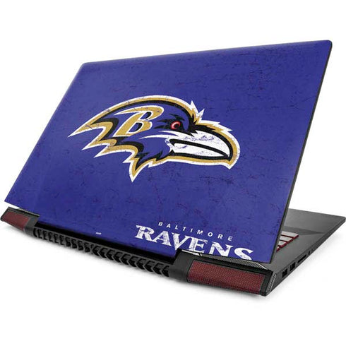NFL Baltimore Ravens Distressed Lenovo IdeaPad Skin