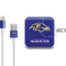 NFL Baltimore Ravens Distressed iPad Charger (10W USB) Skin