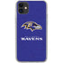 NFL Baltimore Ravens Distressed iPhone 11 Clear Case