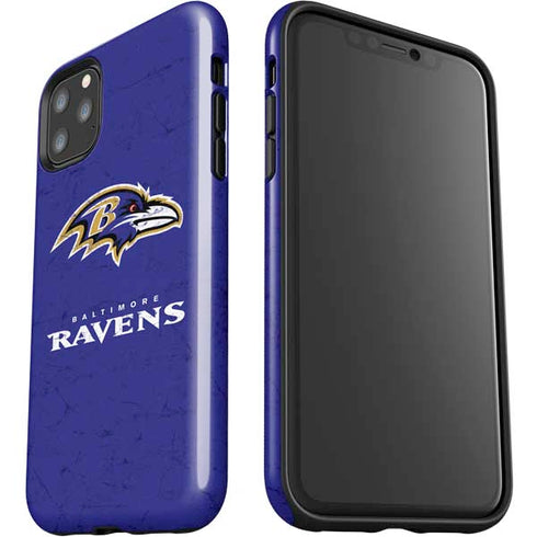 NFL Baltimore Ravens Distressed iPhone 11 Pro Max Impact Case