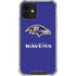 NFL Baltimore Ravens Distressed iPhone 12 Clear Case