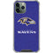 NFL Baltimore Ravens Distressed iPhone 12 Pro Clear Case