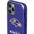 NFL Baltimore Ravens Distressed iPhone 12 Pro Impact Case