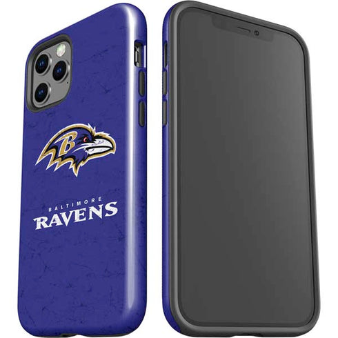 NFL Baltimore Ravens Distressed iPhone 12 Pro Max Impact Case