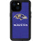 NFL Baltimore Ravens Distressed iPhone 13 Mini Waterproof Case