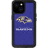 NFL Baltimore Ravens Distressed iPhone 13 Mini Waterproof Case