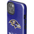 NFL Baltimore Ravens Distressed iPhone 15 Plus Impact Case