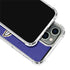 NFL Baltimore Ravens Distressed iPhone 15 Pro Clear Case