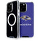 NFL Baltimore Ravens Distressed iPhone 15 Pro Max MagSafe Case